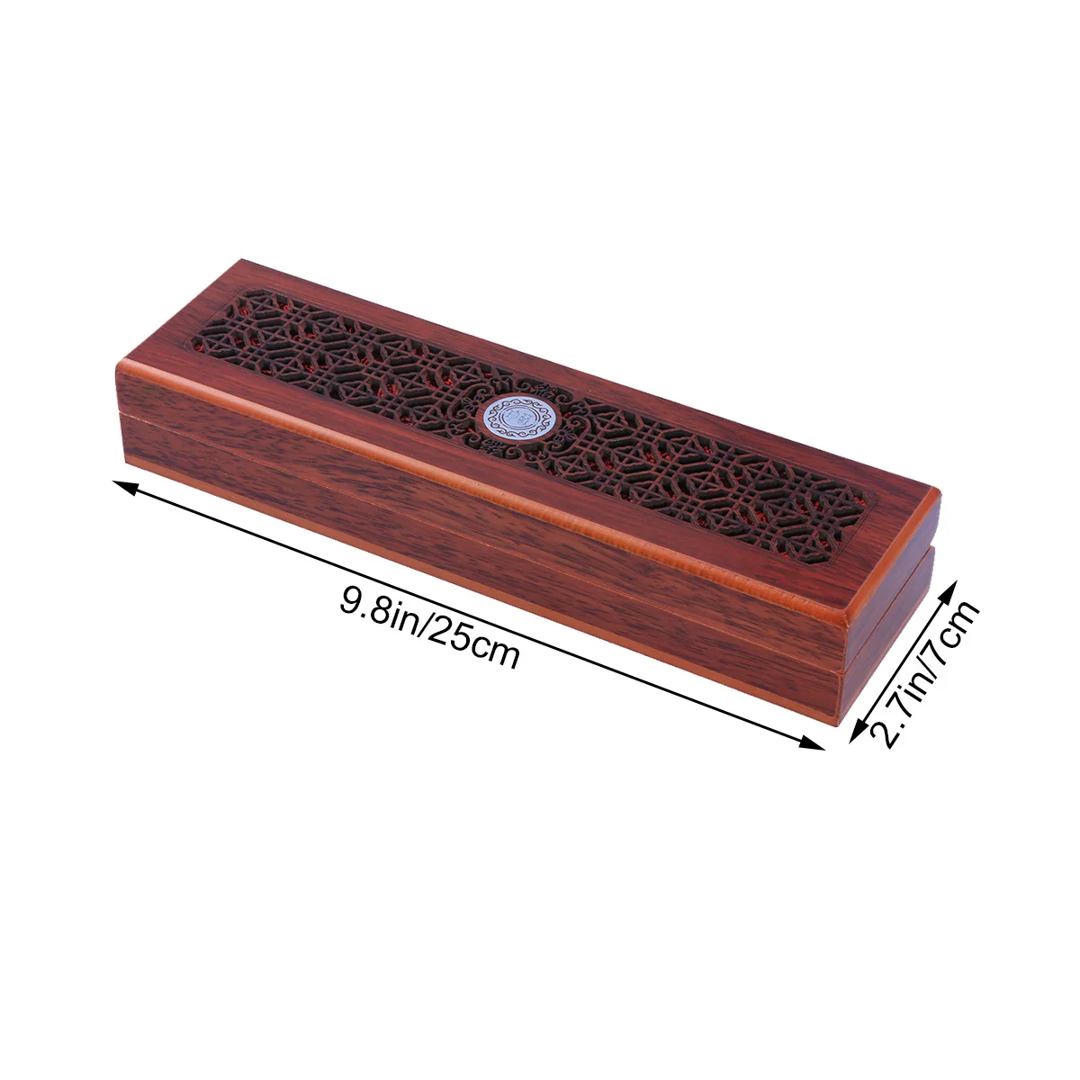 Wooden Jewelry Box Watch Bracelet Necklace Storage Box Delicate Gift Box(Rectangular) necklace box bracelet box