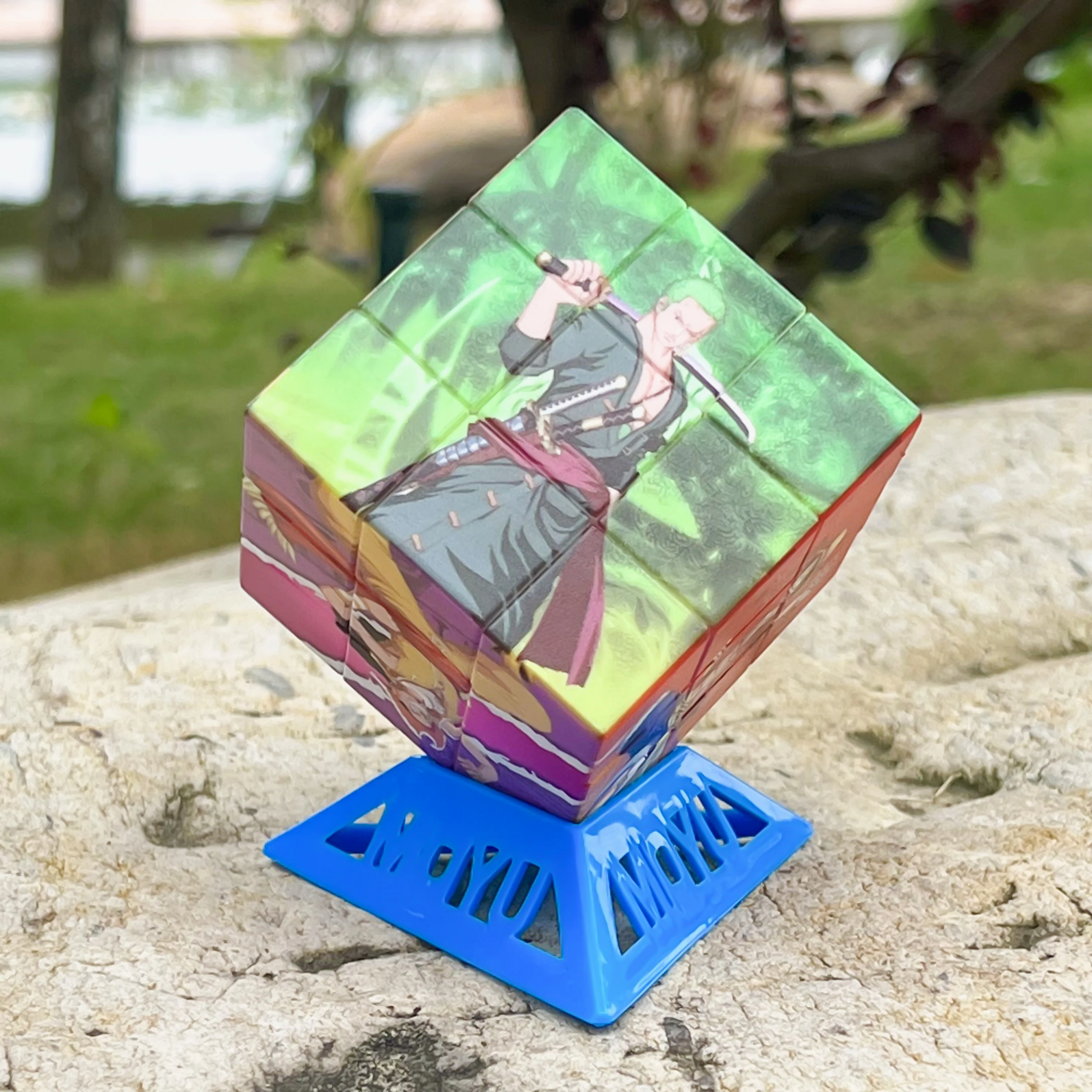 One Piece Professional 3x3x3 Magic Cube Speed Cubes Puzzle Neo Cube Cubo Magico Sticker Adult Education Toys For Children Gift