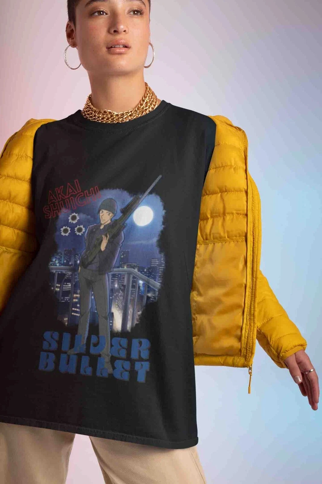 

Men's Women Anime Detective Conan Pattern T-shirt High Quality Unisex Cotton Short Sleeve Stylish Casual Streetwear Oversized