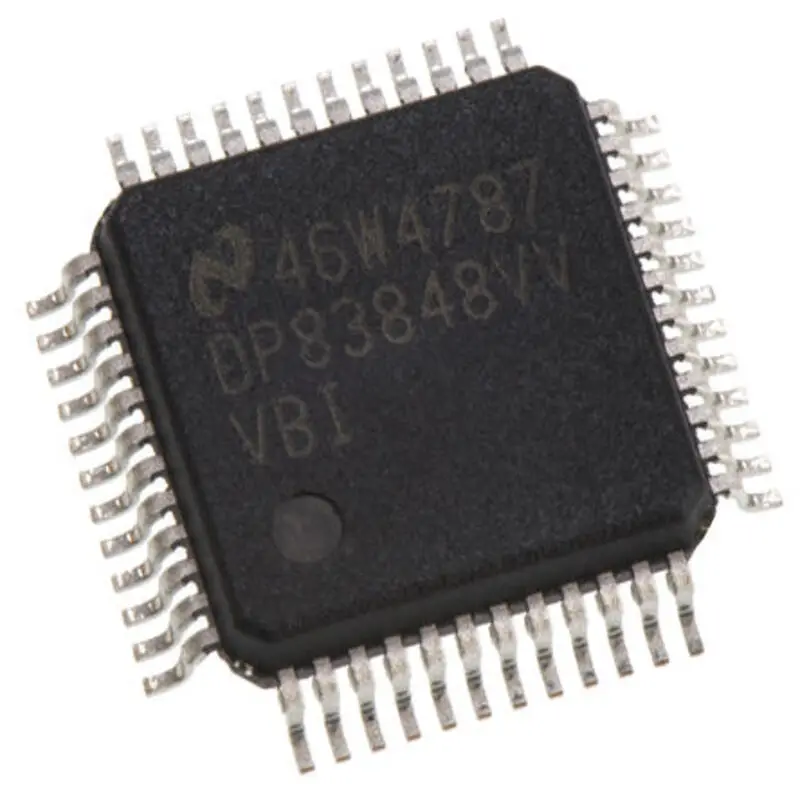 DP83848IVV/NOPB Ethernet ICs PHYTER Industrial Temp SGL Port electronics stock, nueva llegada