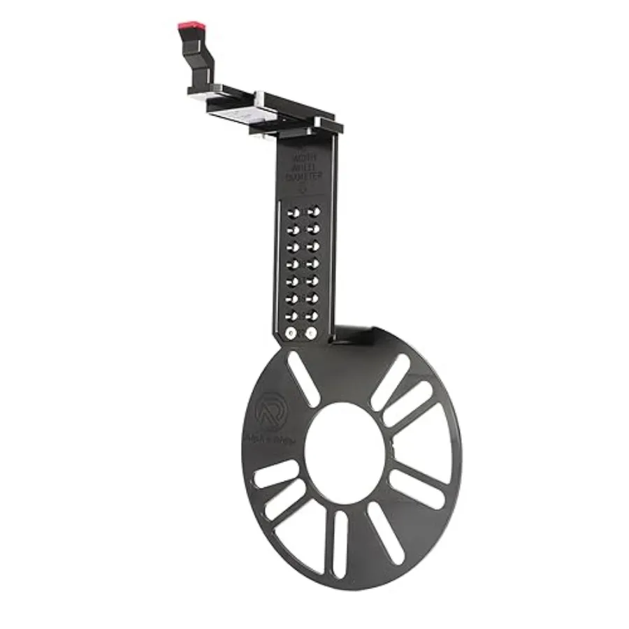 Universal Wheel Fitment Tool Wheel Offset Tool Wheel Tool Car Wheel Offset Measuring Gauge Hub Tool Supports 13 to 20 Inch Whee