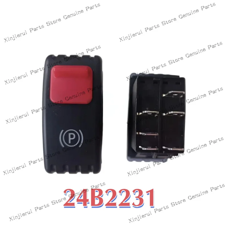 Work light switch 34B0650 spray switch 34B0743 Front headlight switch 34B0701 Liugong loader 50CN 855 856 Control switch