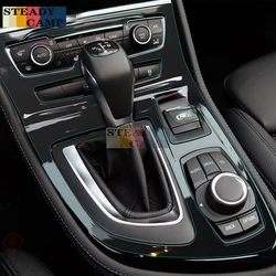 Car Interior Trim Dashboard CD Gear Shift Panel Transparent TPU Protective Film Sticker for BMW 2 Series Active Tourer F45 F46