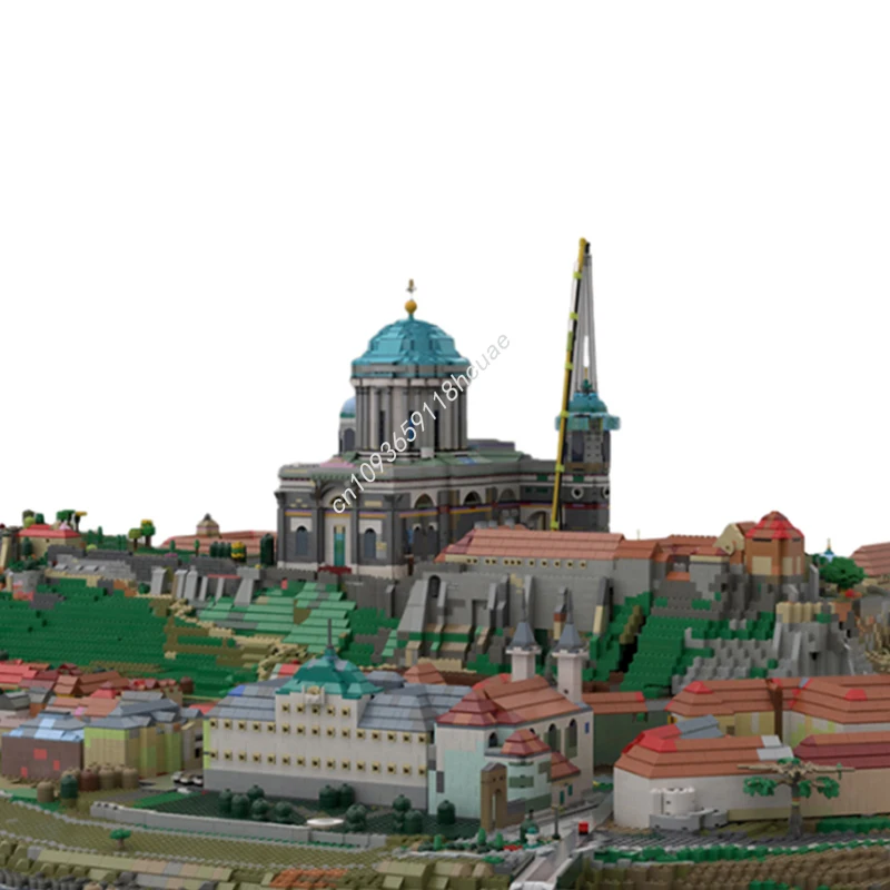 

58579 шт. MOC Bazilika Esztergom nan коллекционный дисплей DIY строительный комплект предназначенный для декоративного использования Рождественский подарок