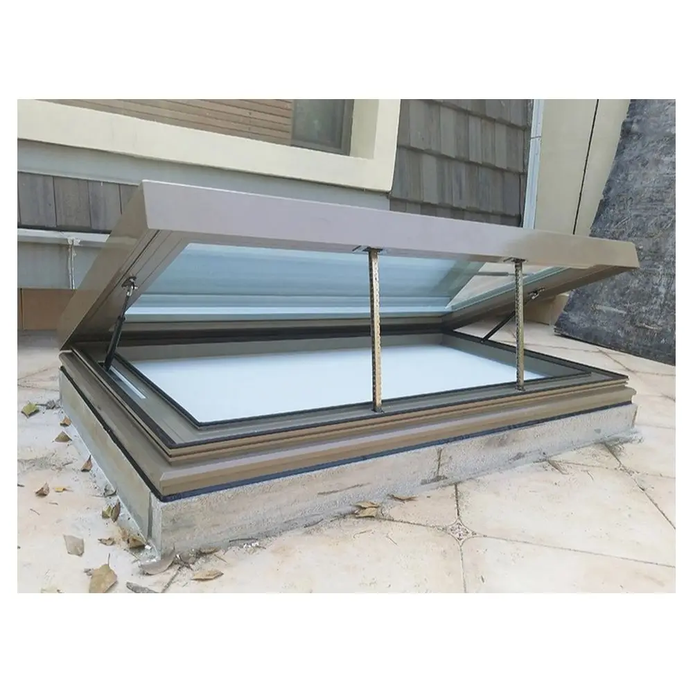 

Prima Out Roof Aluminum And Glass Roof Skylight With Blind And Roof Window Artificial Skylight