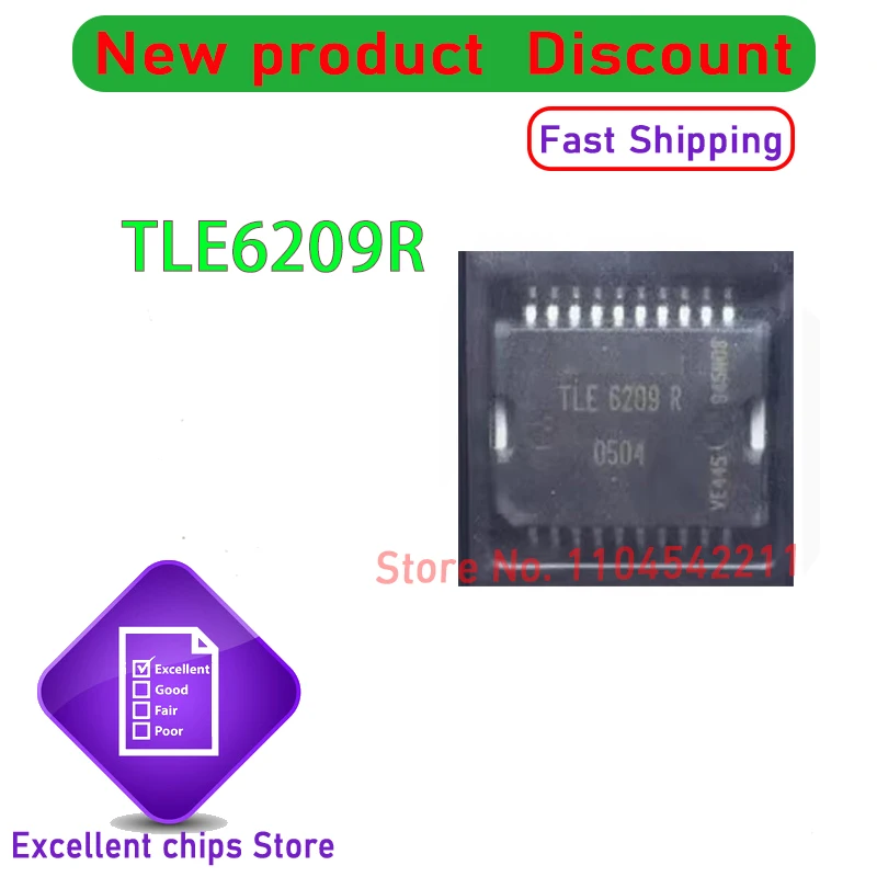 10 pièces/lot TLE6209R TLE6209 SOP, nouveau, en Stock