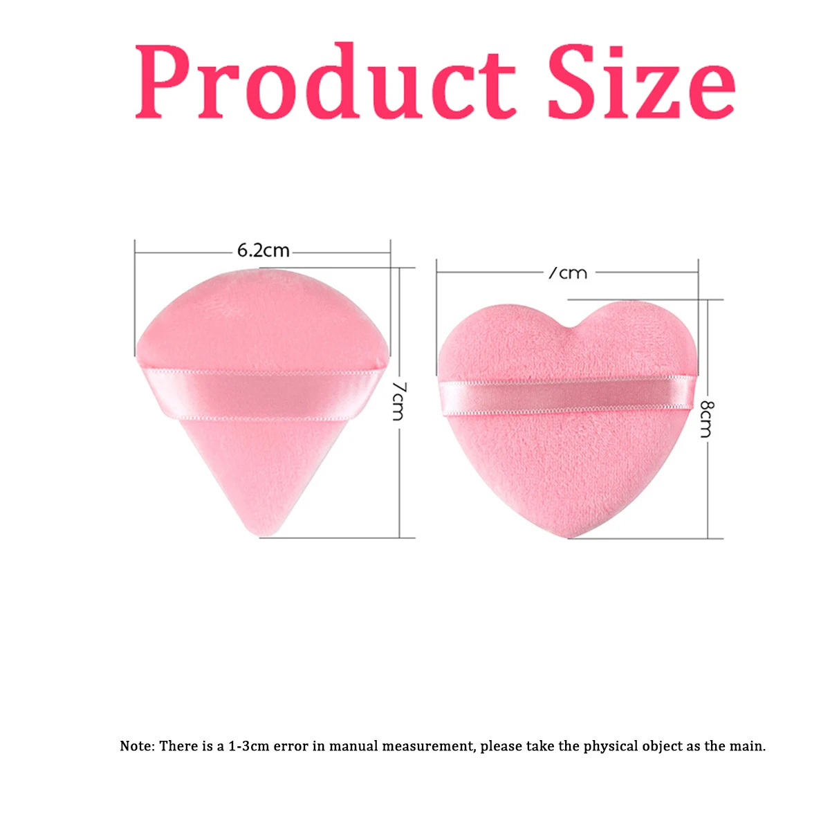 5/10 pièces Triangle velours poudre bouffée humide utilisation sèche maquillage éponge cosmétiques mélangeur beauté fond de teint outil de maquillage accessoires