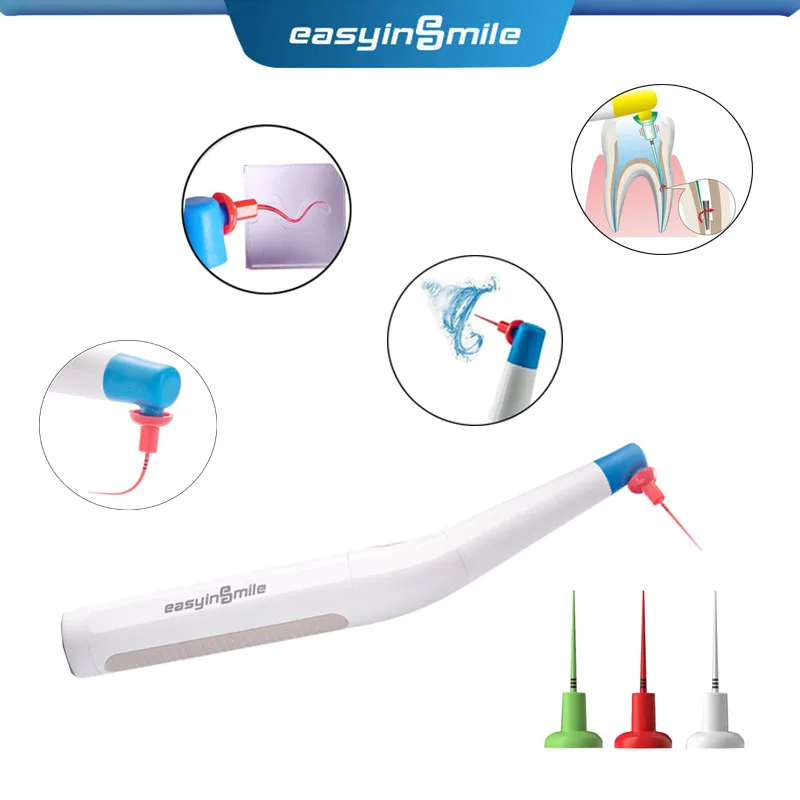 Easyinsmile Endo Activator Sonic Irrigator Rooth Canal ทําความสะอาดไฟล์ Endo ลบด้วย 60 เคล็ดลับไม่เคยทําลาย