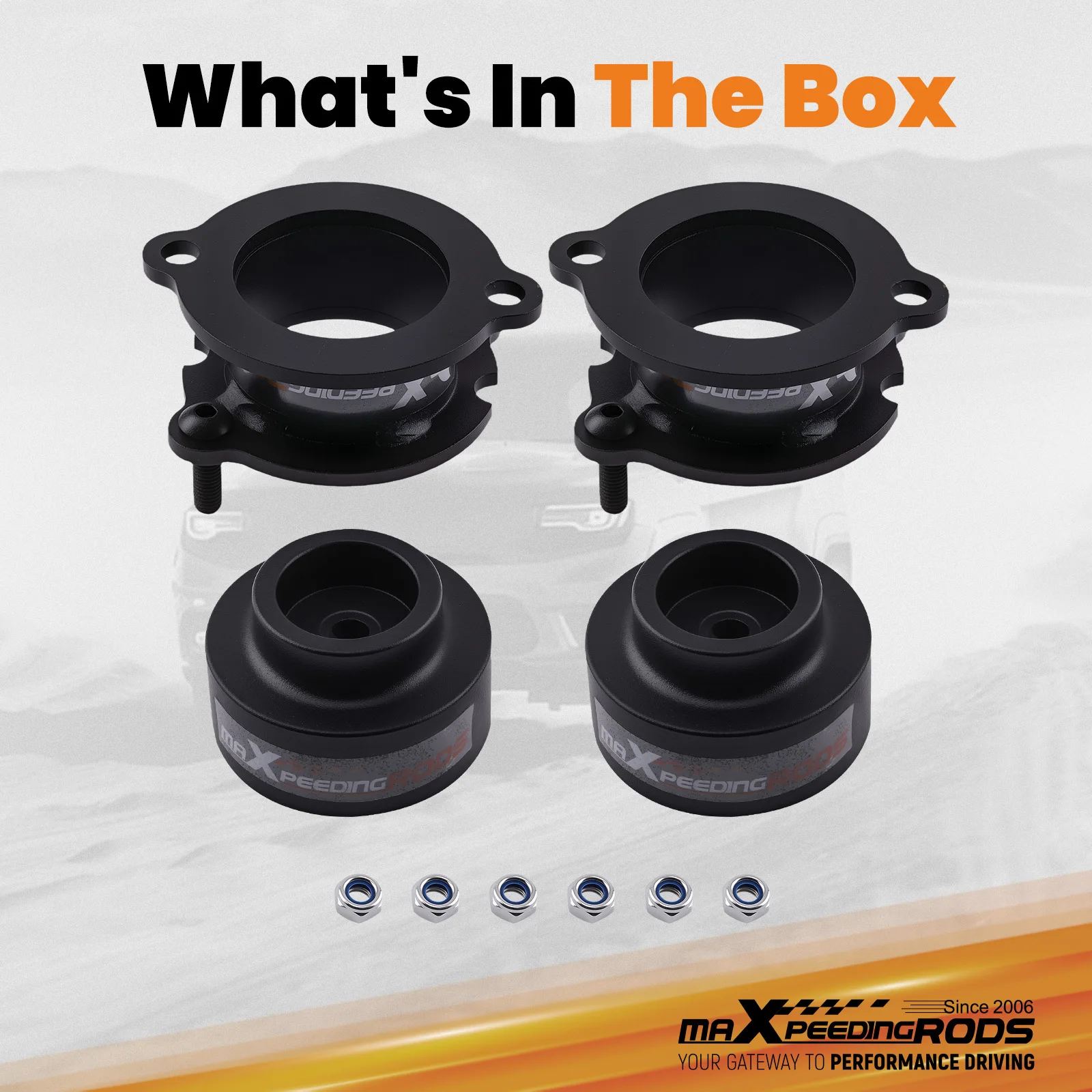 

Алюминиевый лифт-кит 2"F 1.5"R для Chevrolet Trail Blazer/GMC Envoy 02-09