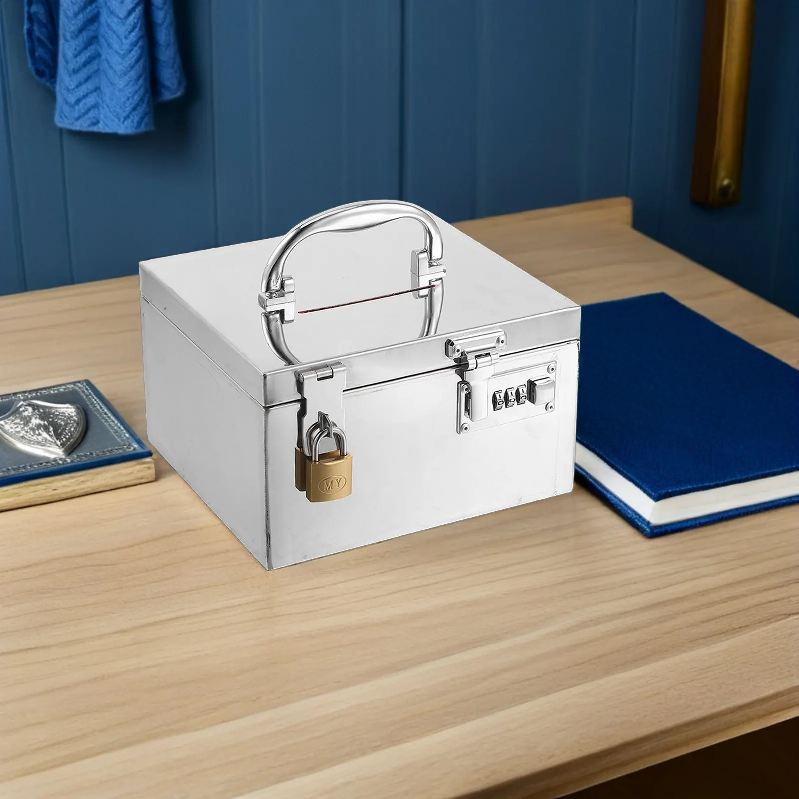 stainless-steel-piggy-bank-for-adults-silver-lockable-savings-box-reusable-unbreakable-metal-coin-jar-cash-organizer-secure