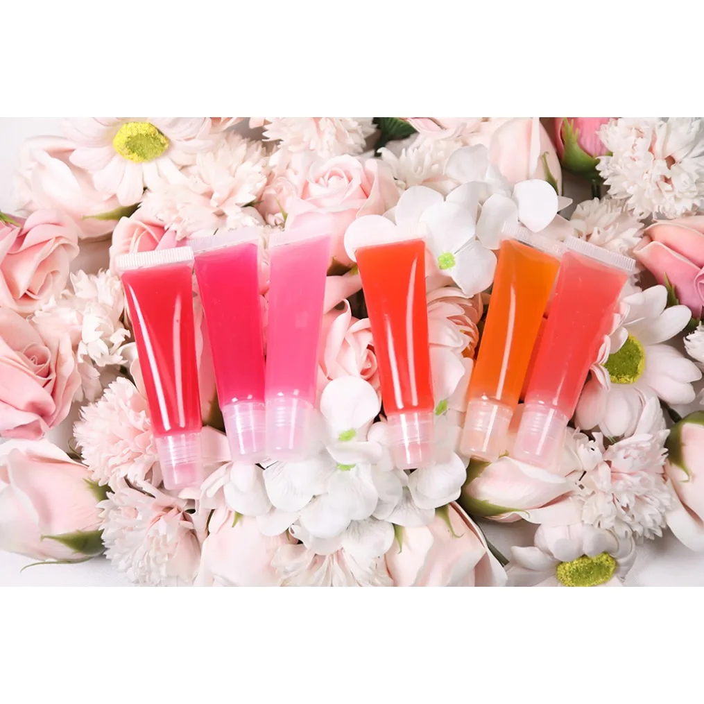 プランピングリップグロス 長持ち保湿 ヴィーガンリップスティック プライベートラベル リップオイル メイクアップ フルーツフレーバー ティントリップグロスバーム