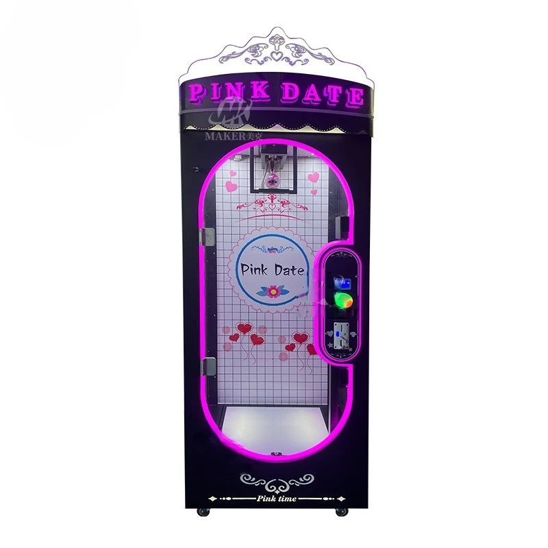 آلة قطع التاريخ الوردي Kaimi آلة مخلب التاريخ الوردي آلات ألعاب الأركيد التي تعمل بقطع النقود المعدنية للبيع