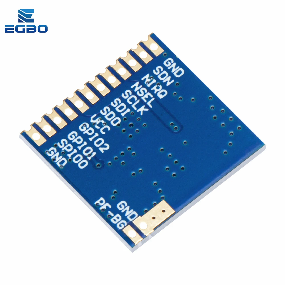 AS4432-SMD Si4432 433MHz وحدة لاسلكية SI4432 حجم صغير مصلحة الارصاد الجوية 100mw 1.5 كجم
