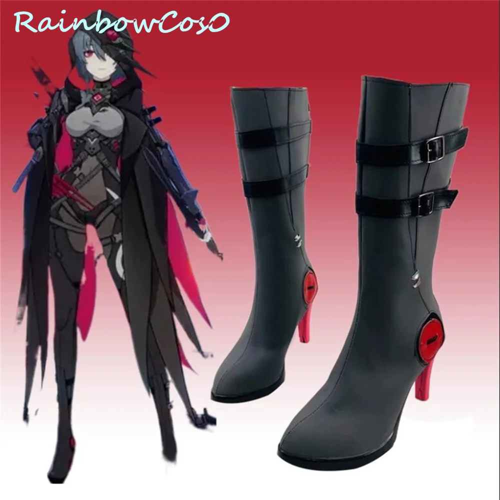 Natasha Cioara Honkai Impact 3 Cosplay Shoes Boots Game Anime Halloween Christmas  Rainbowcos0 W3647