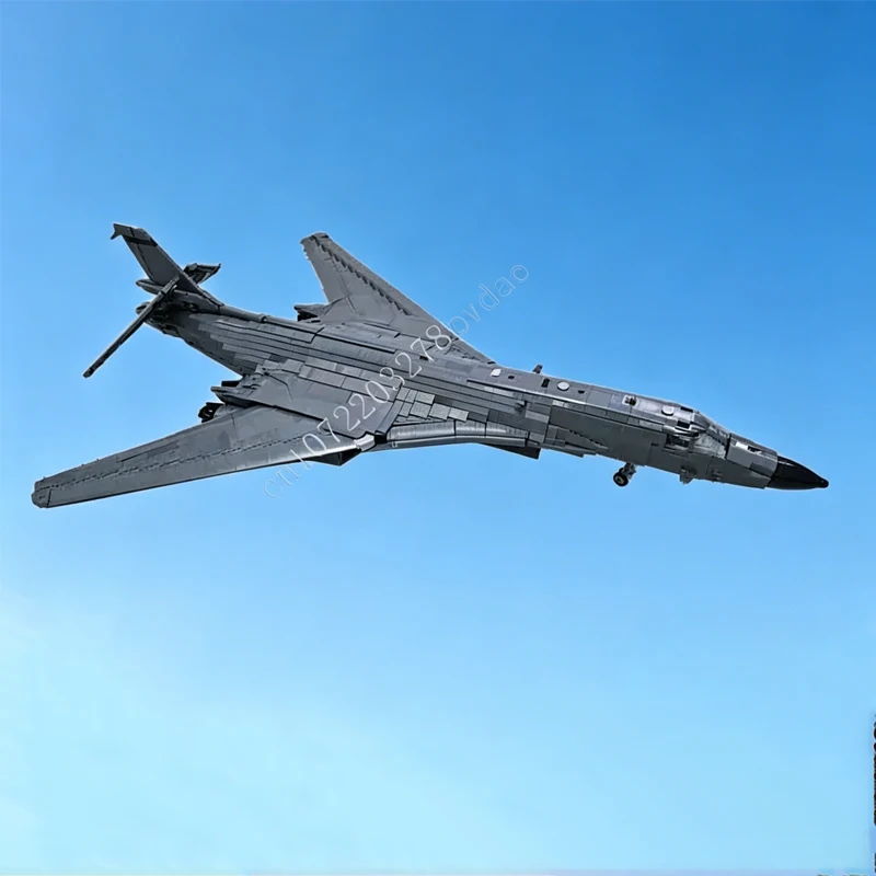 

5510PCS MOC Military Aircraft Rockwell B-1 Lancer Fighter Model Custom Puzzles Technology Educational DIY Assembly Toy Gifts