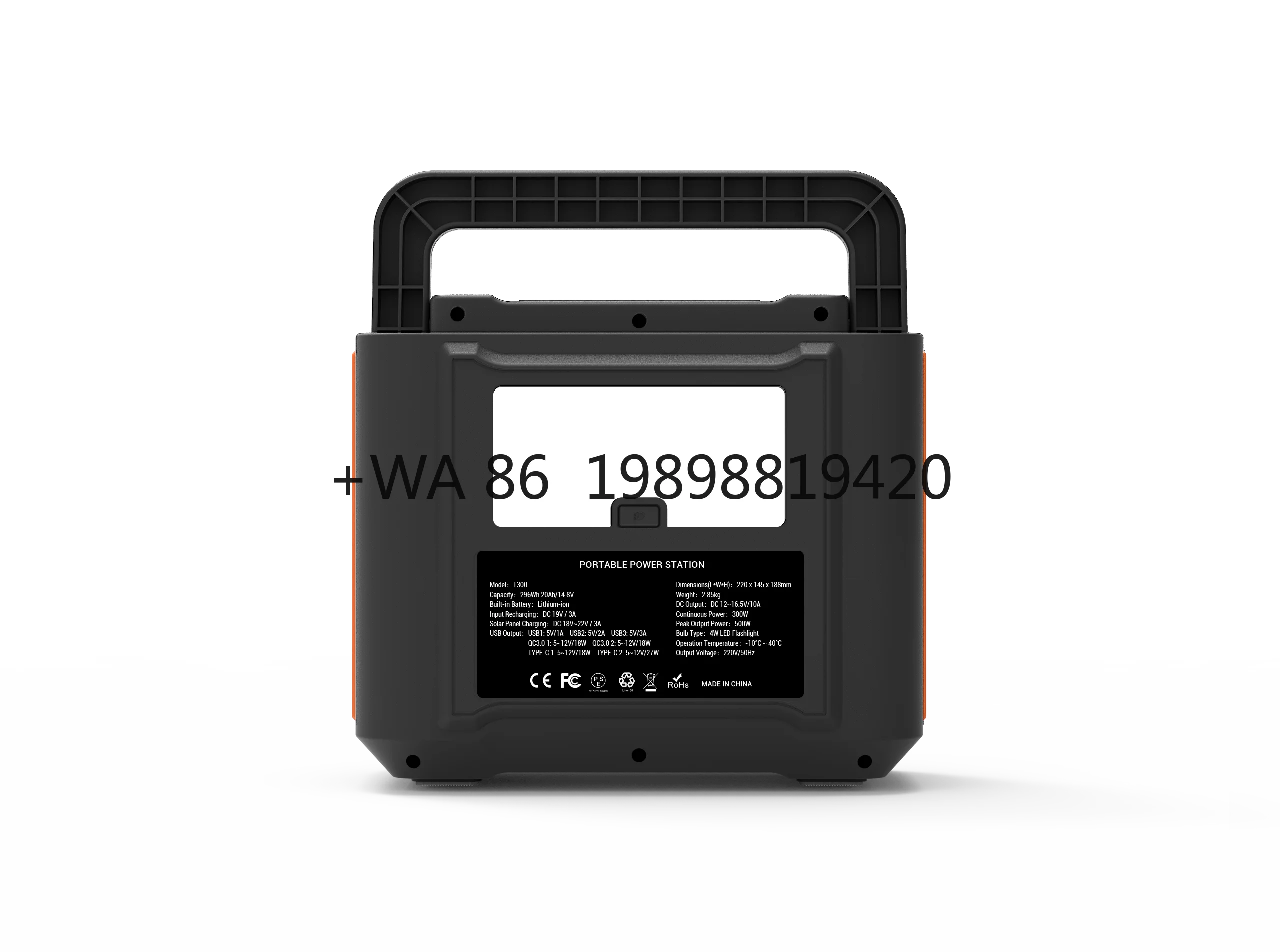 

Portable 300W/350W Power Station Multiple Output Ports for Camping Home Backup Featuring 30KW Solar Panel Inverter Mono Solar