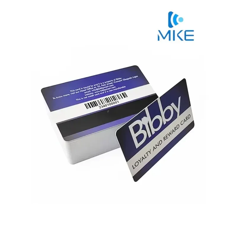 Purple Pvc Embossed Visiting Pvc Business Card