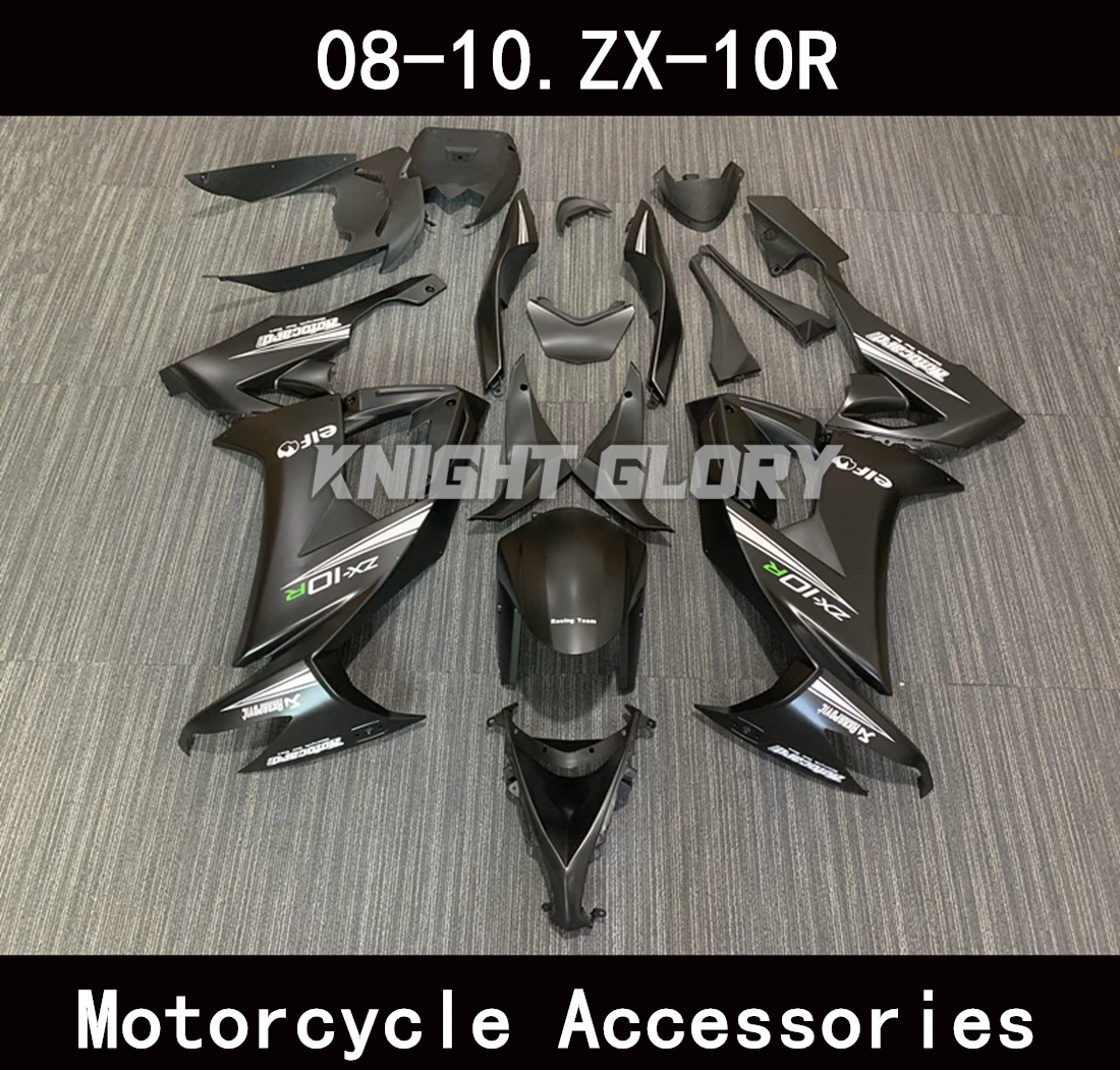 

Suitable For ZX-10R 2008 2009 2010 Motorcycle Shell Fairings Kits Spoiler ABS Injection Molding Bodywork Set