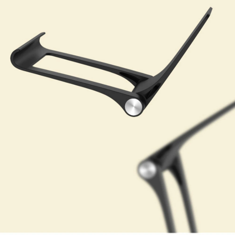 حامل سطح المكتب قابل للطي 0-360 °   قابل للتعديل اللوحي حامل جوّال بلاستيكي عدم الانزلاق بطانة حماية من السيليكون الثلاثي دعم Cd الحبوب حامل قابل للطي