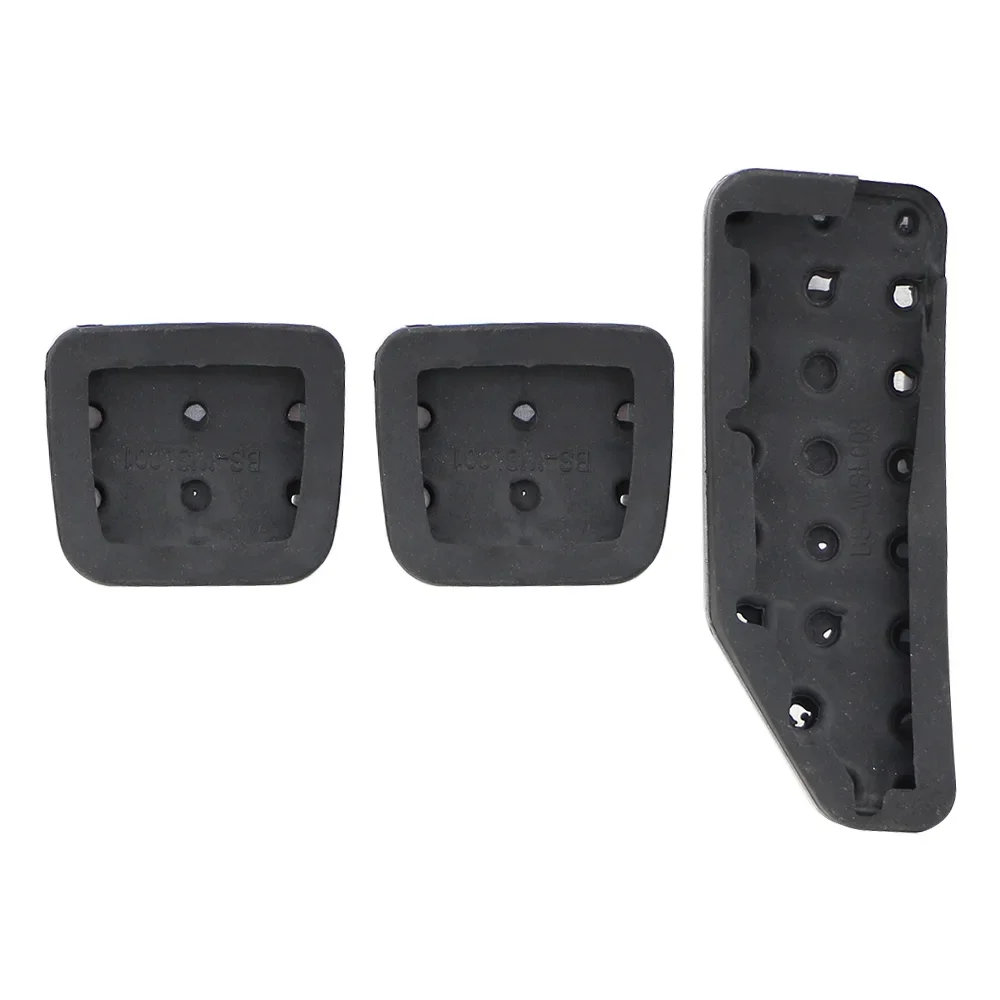 Car Pedasl for Isuzu D-MAX 2024 2023 2022 2021-2017 Pedal Cover Brake Accelerator Non-Slip Pads Stainless Steel Accessory