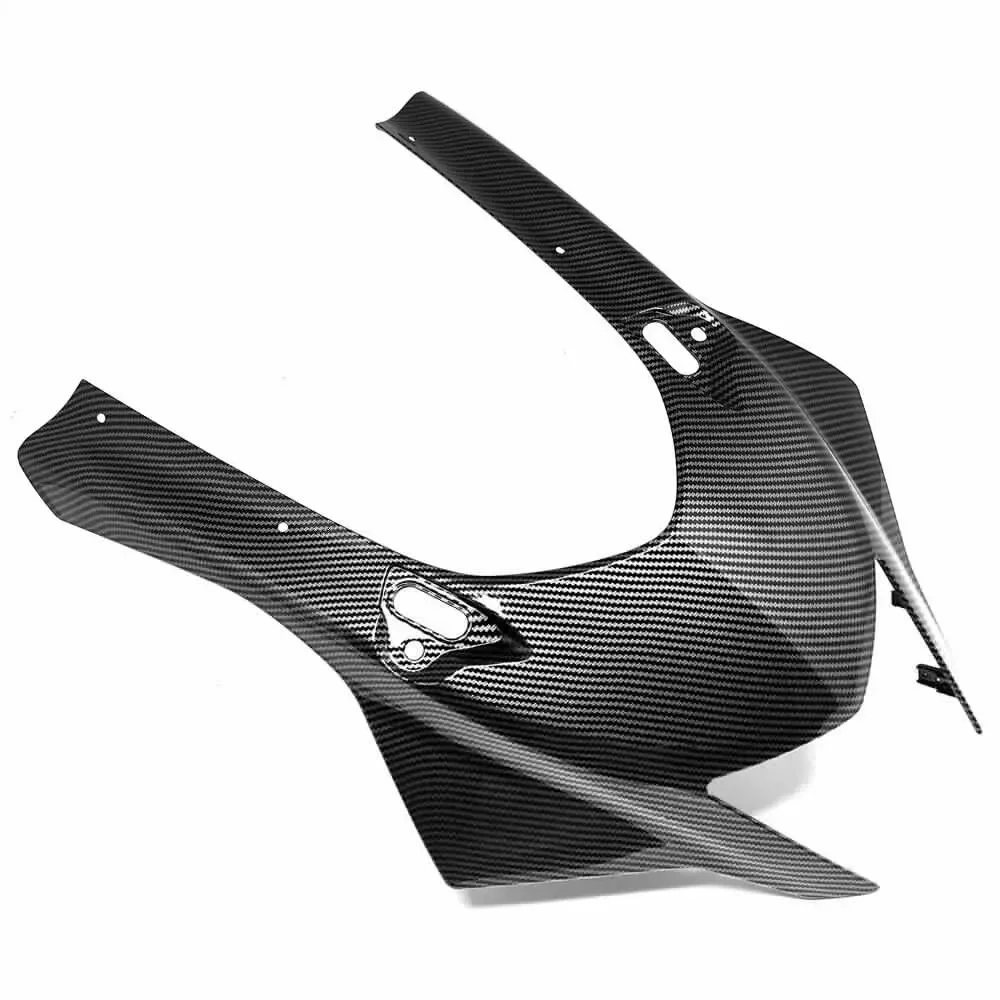 

Motorcycle Carbon Fiber Pattern Front Headlight Cover Fairing Panel For YAMAHA YZF R7 2021 2022 2023 YZF-R7