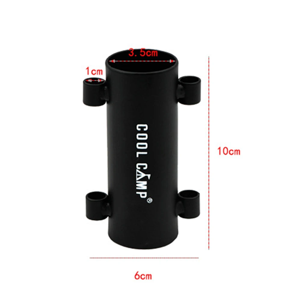 الحديد المظلة القطب أنبوب ثابت يندبروف التخييم المظلة القطب حامل قابلة لإعادة الاستخدام المظلة القطب حامل ثابت العملي خيمة الملحقات #6