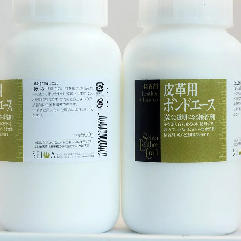 Seiwa Leathercraft Water Based Cement Glue Leather Bond Adhesive