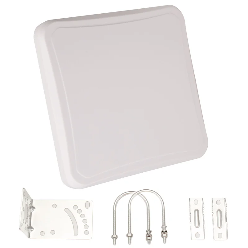 FEDI-N Female RFID Reader/Writer Antenna 868/915Mhz Mhz 10DB Circularly Polarized Lora Flat Panel Identification Antenna