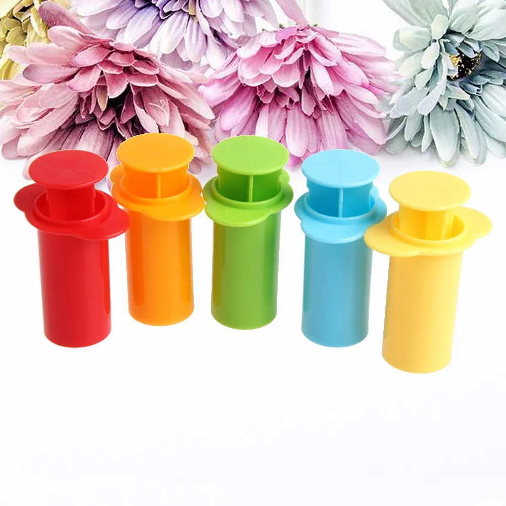 Zestaw narzędzi do modelowania z gliny, 5 sztuk, łatwe do trzymania, kreatywny zestaw do zabawy dla dzieci, różne wzory i kolory do samodzielnego tworzenia, idealny do zabawy w klasie.