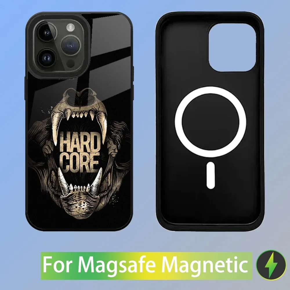 H-Hardcore Henry Phone Case For iPhone 15,14,13,12,11,Plus,Pro,Max Mini Magsafe Magnetic Wireless Charging