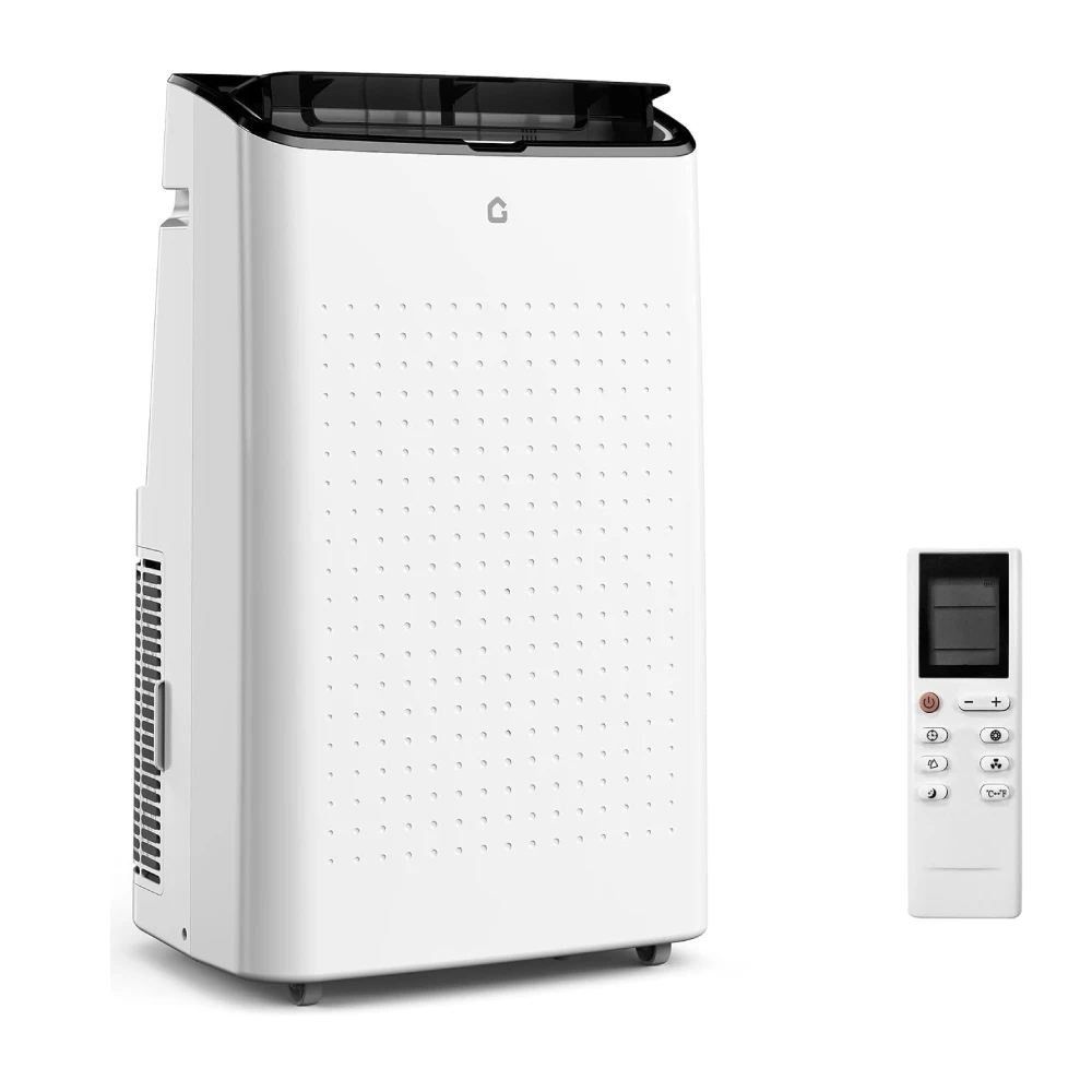 Portable Air Conditioner, 14000 BTU Portable AC Unit, Cool/Dry/Fan/Sleep Mode, 24H Timer, Window Kit & Remote Control Included, Quiet Operation, Fast Cooling for Bedroom/Office/Living Room