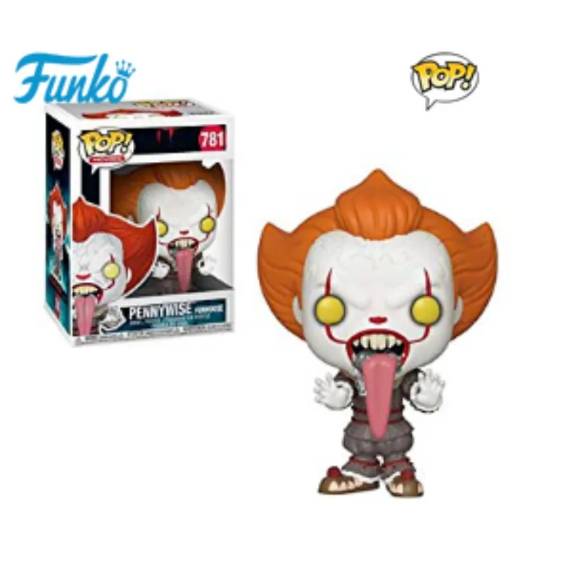

Funko Pop Original It 2 Anime Figure Pennywise Action Figure Toys for Boys Girls Kids Gift Collectible Model Ornaments