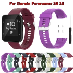 Silicone Strap For Garmin Forerunner 30 35 Smartwatch Sport Bracelet For Forerunner ForeAthlete 35J Wrist Band Belt Accessories