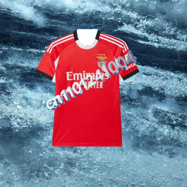 

2025 Summer Hot-selling New Fashion Trend Benfica Jersey Comfortable and Breathable Quick-drying Men's MOTO Top Short Sleeve