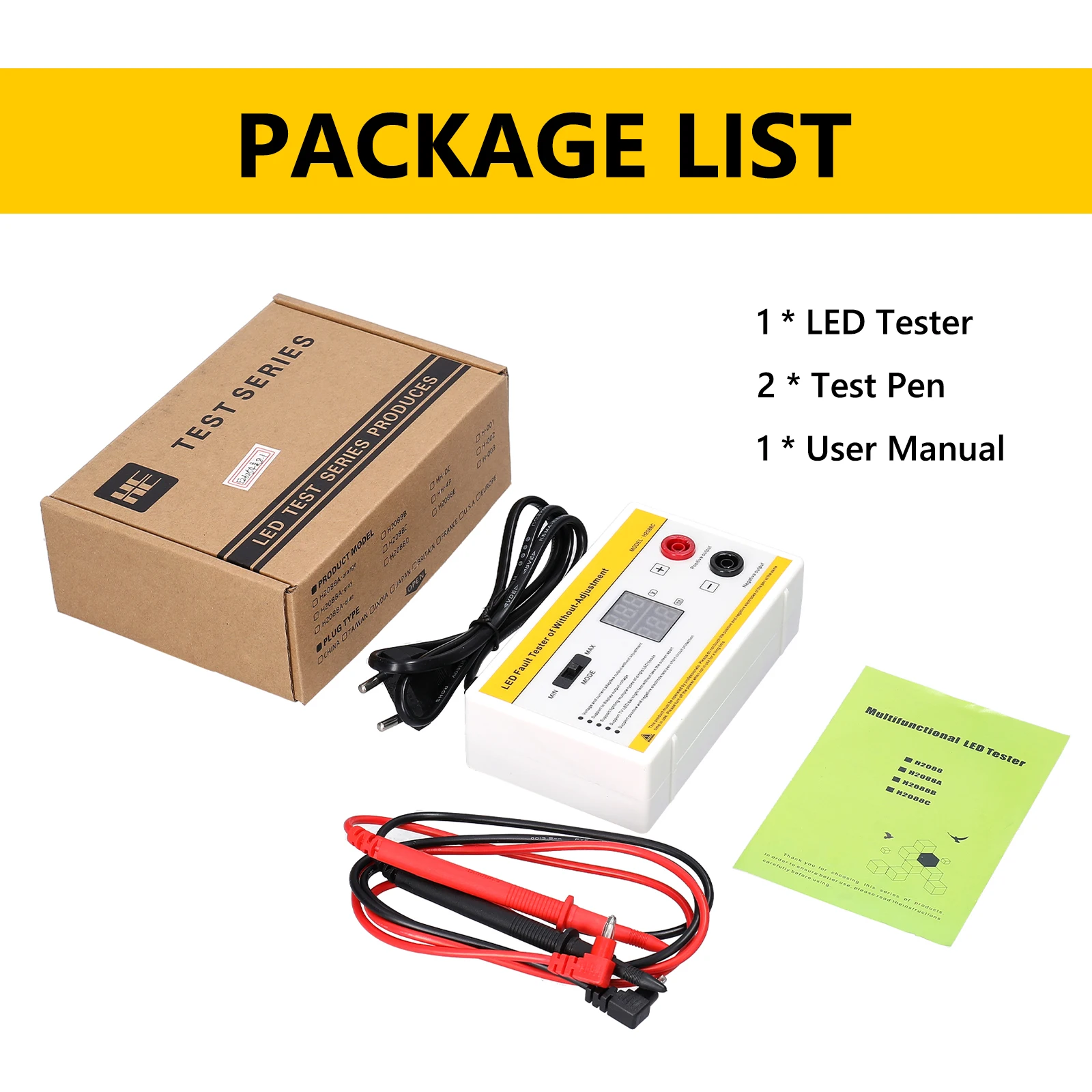 Portable LED Maintenance Tester LED Fault Detector TV Backlight Reparing Tool Multifunctional LED Lamp Beads and Light