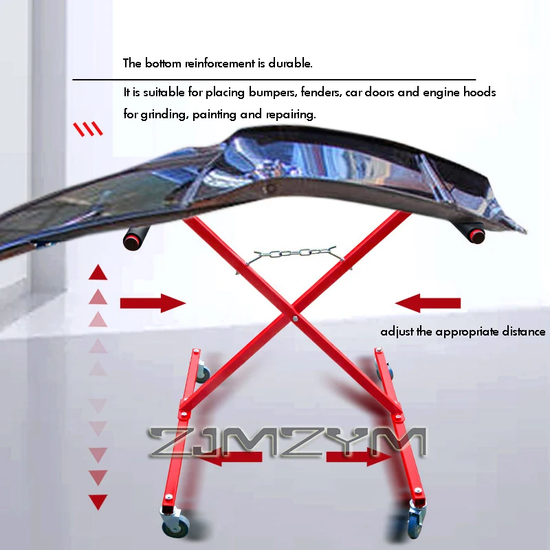 

Auto Bumper Painting Bracket Sheet Metal Painting Bracket For Door Windshield Fender Hood Painting Shelf