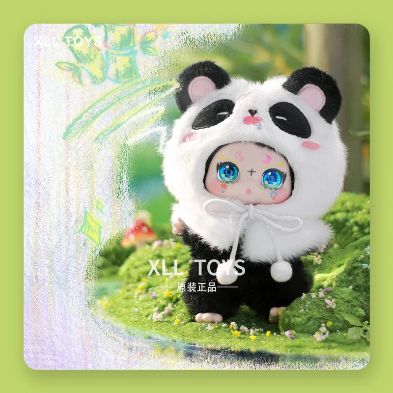 Instock Kimmon Qimeng Biology Mimon Yuan Yezhi Meng Series Blind Box Cute Desktop Ornaments Plush Figures Trendy Toys Girl Gift