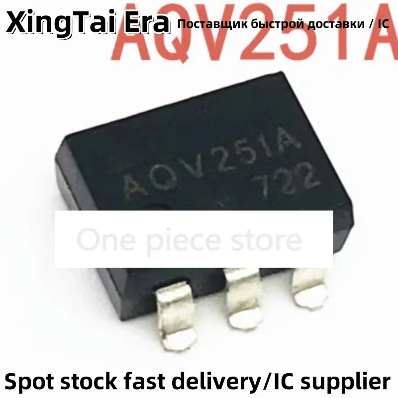5PCS AQV251 SOP-6 chip optocoupler optoisolator optocoupler AQV251A
