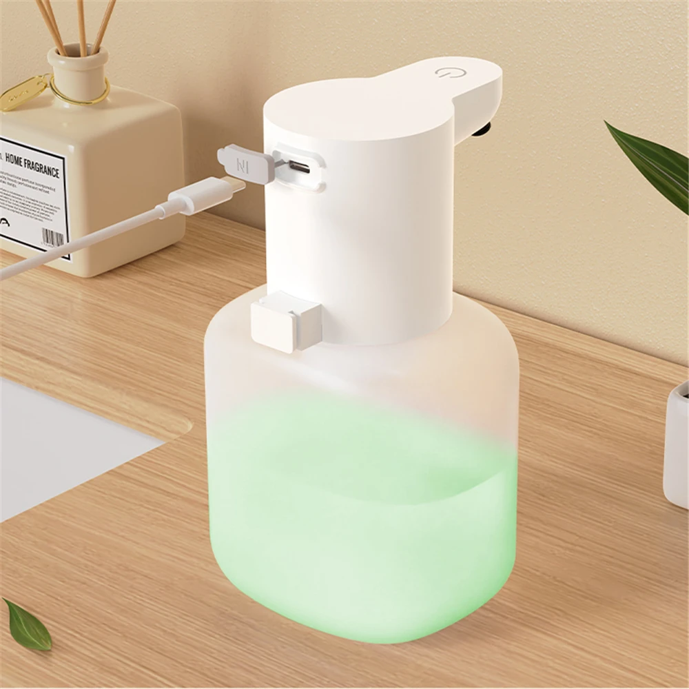 4 Gears Automatic Soap Distributor Sensor Foam Dispenser Wall-mounted Inductive Liquid Soap Generator Touchless Auto Hand Washer