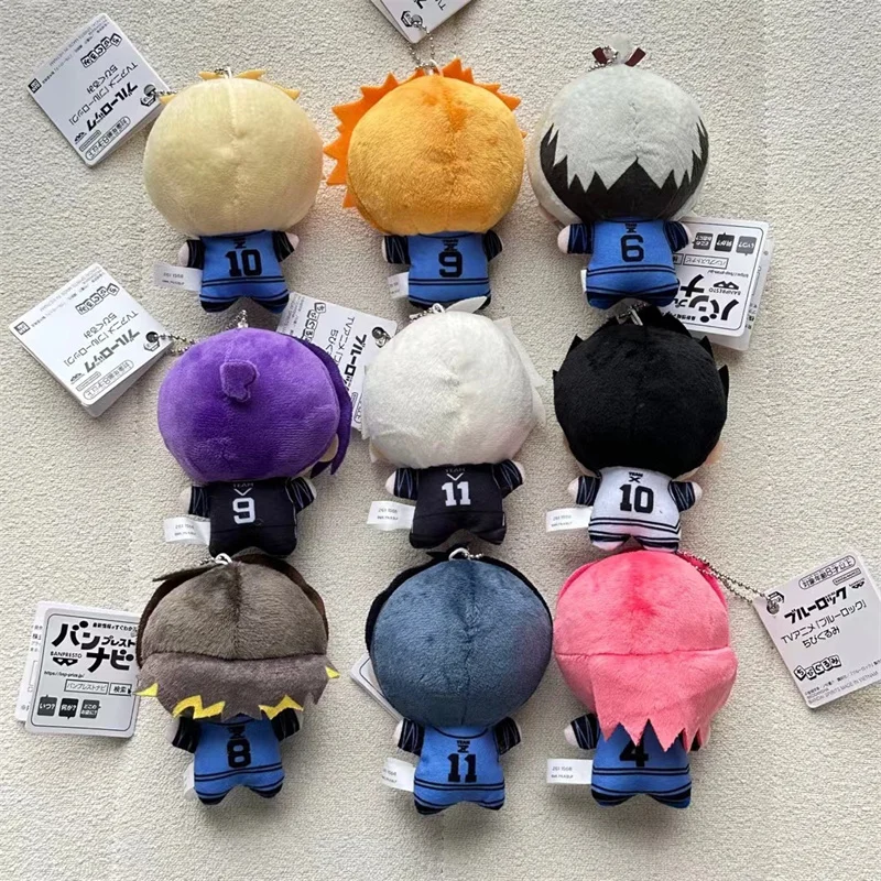 10 cm B-E-CK Push-Anhänger Spielzeug Seishiro Nagi Isagi Yoichi Ki Hachi usw. Meguru Mikage Leo Rin Itoshi Rucksack Schlüsselanhänger Technik fts