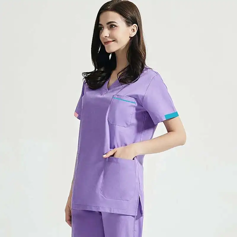 

Hand Washing Clothes For Female Doctors, Surgical Gowns, Operating Rooms, Beauty Salons, Dentists, Short Sleeved Men And Women