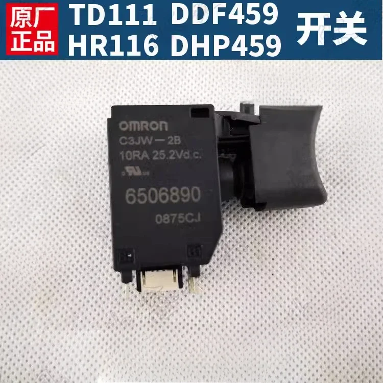 C3JW-2B Бесщеточный переключатель Makita TD111 HR166 6506890 Переключатель DDF459 DHP459 HR166