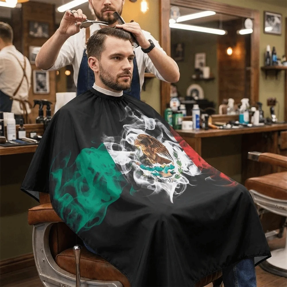 

Waterproof Salon Hair Cutting Cape Barber Wrap Hair Dyeing Pro Barber Hairdressing Apron Anti-static Long Hairdresser Cloth Gown