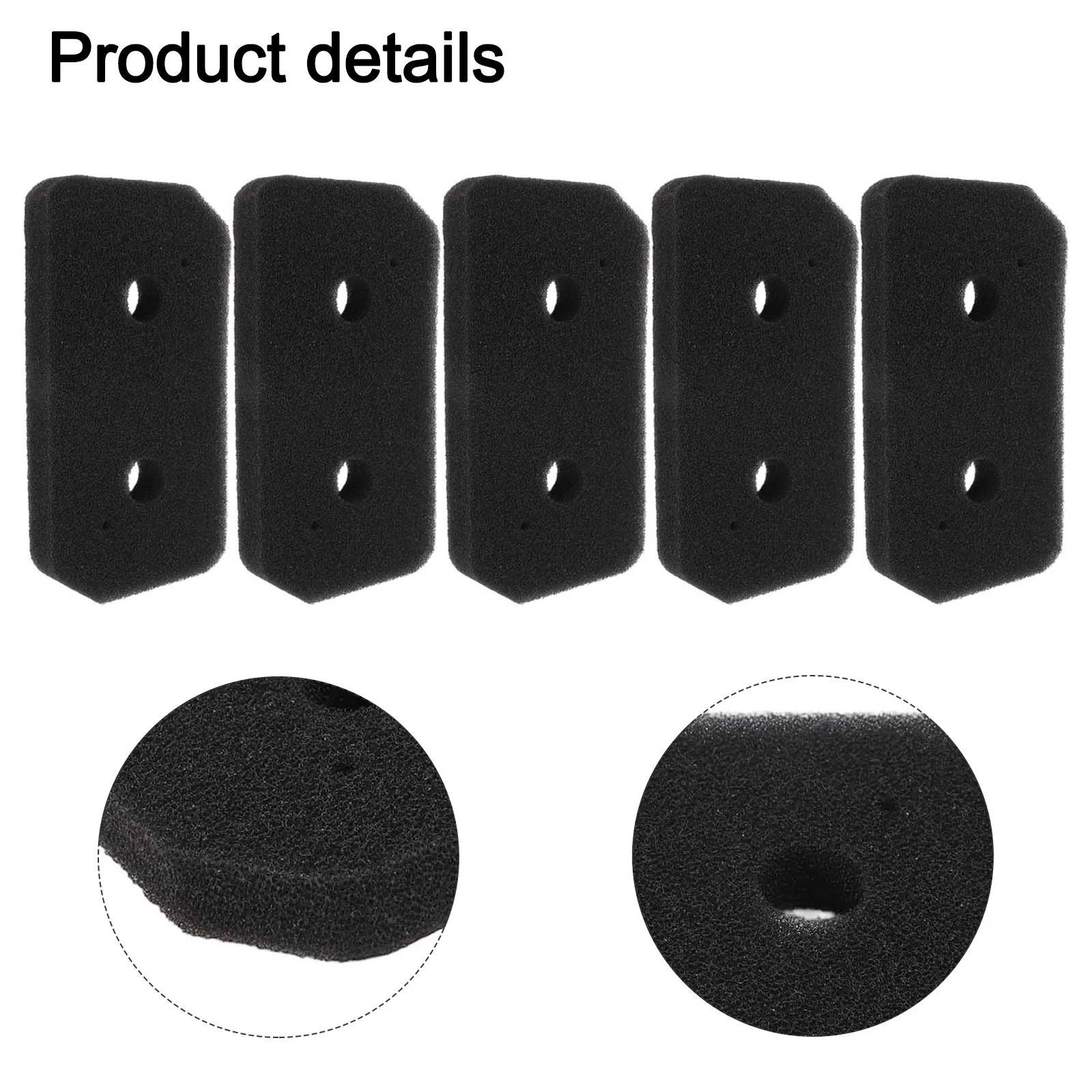 Kit de substituição de filtro de espuma de 5 pacotes compatível com Bosch e secadores de lavadora Siemens garante operação suave