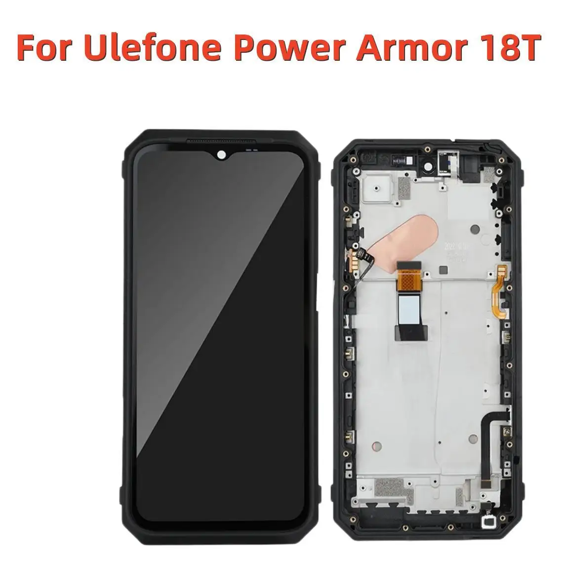 For New Original 6.58 Inch Touch Screen LCD Display Assembly Replacement For Ulefone Power Armor 18T Android 12 Smart Phone