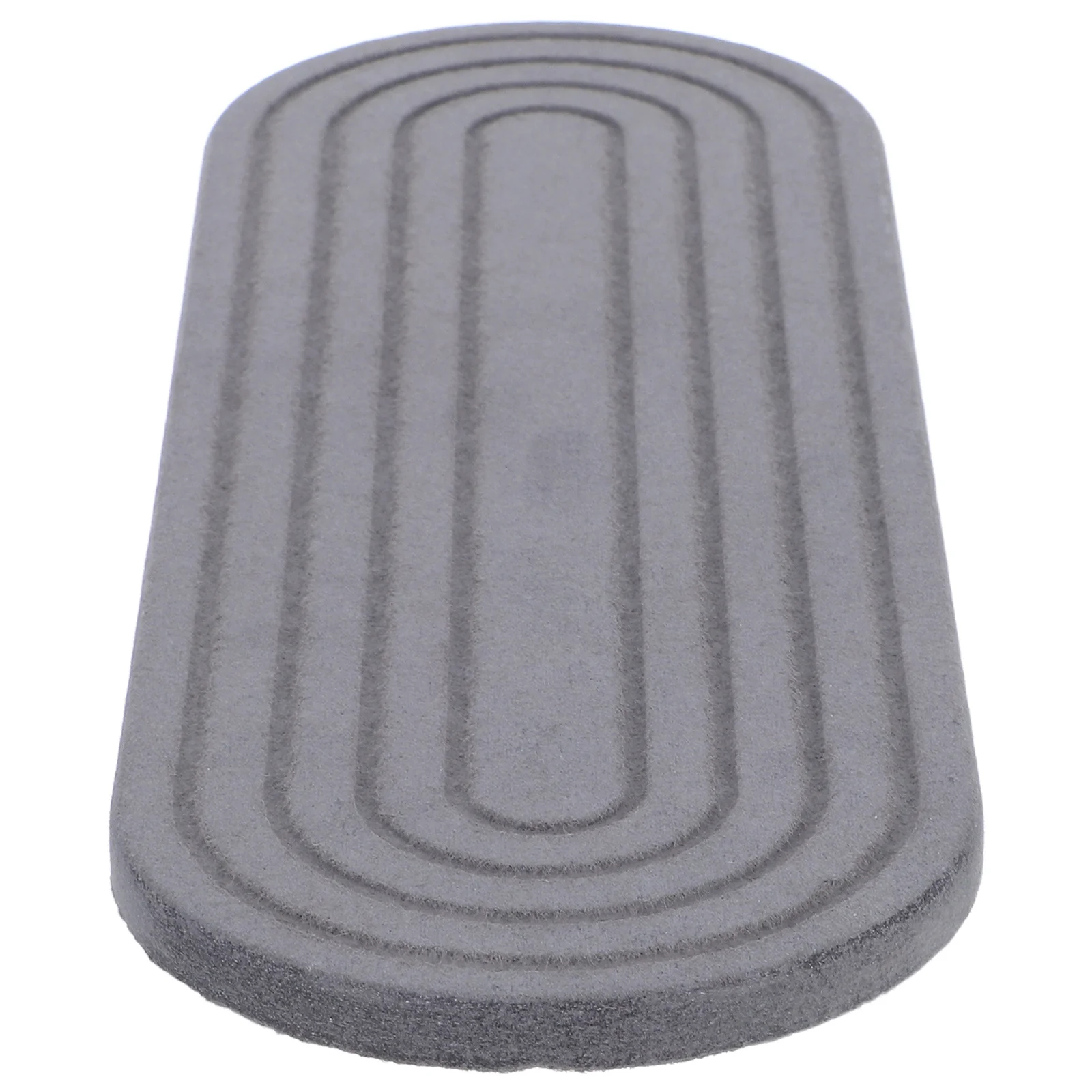 

Diatomite Toiletries Organizer Water Absorbent Stone Tray for Bathroom Sinks Quick Drying Countertop Mat Dark Grey