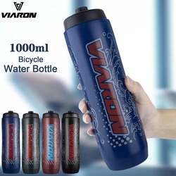 VIARON 1000ml Large Capacity Bicycle Water Bottle Sports Fitness Riding Plastic Water Bottle Bicycle Accessories