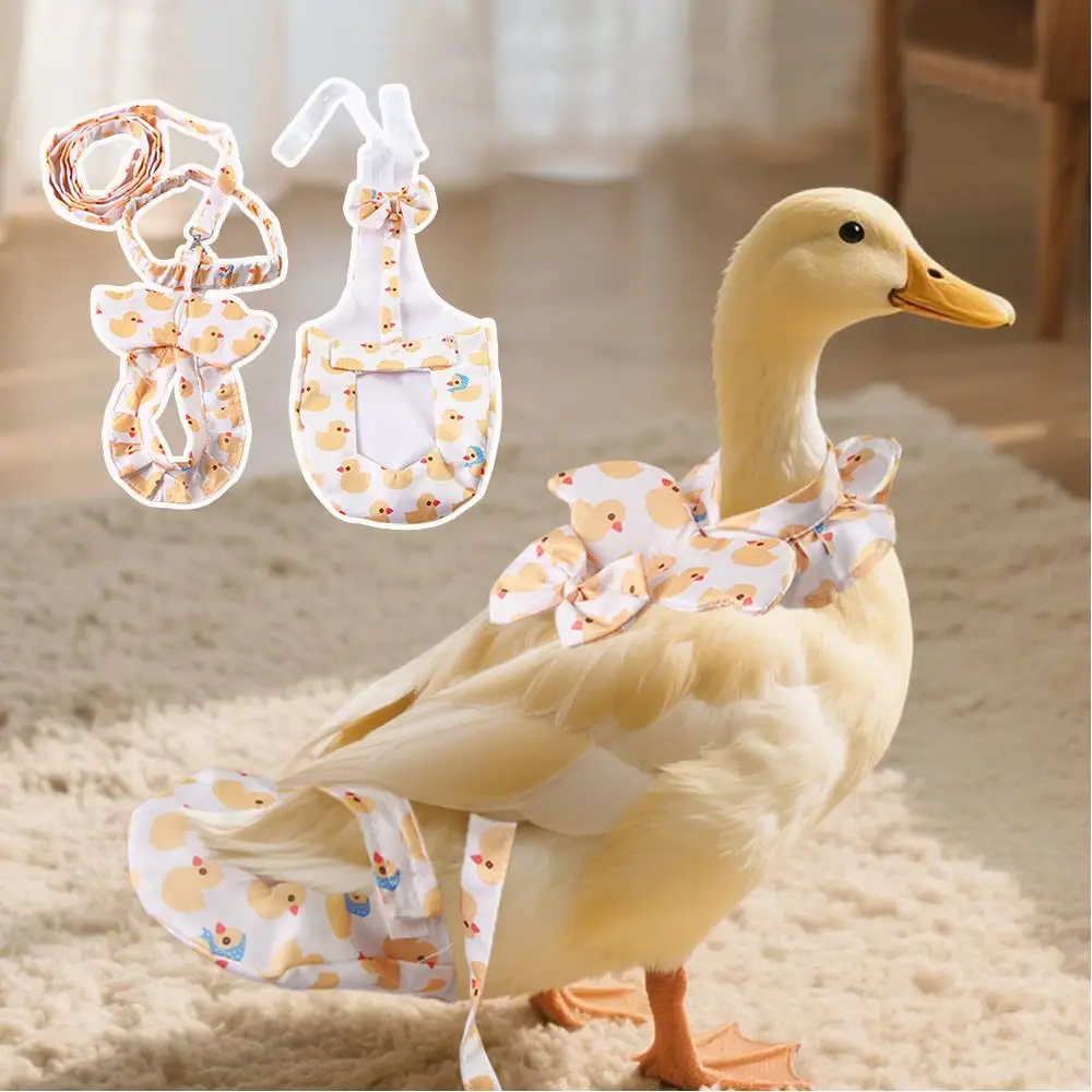 Hühner- und Enten-Zugleine, verstellbare Haustierkleidung, niedliche Haustierausflüge, Windel, Haustierbedarf, Vogelzubehör für größere Papageien – Detail 2
