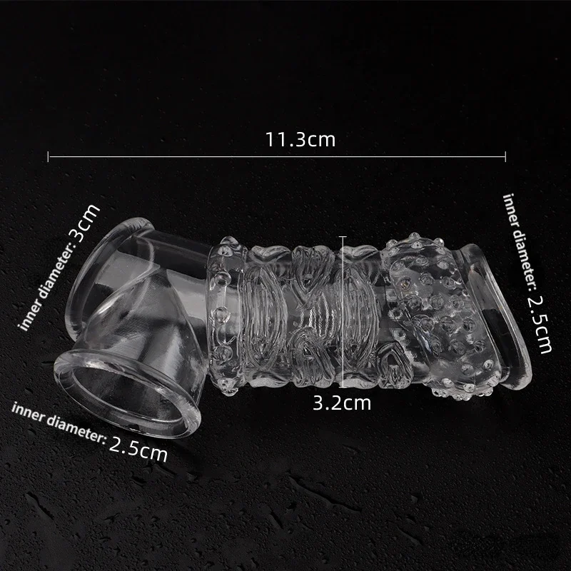 男性用の再利用可能なコックリング,ペニススリーブ,射精遅延,非常に弾力性があり,男性の大人のおもちゃ,セックスショップ