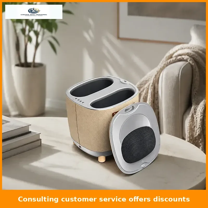 Foot Massager 2-in-1 Acupressure Foot Calf Hot Massager Treats Plantar Fasciitis Deep Kneading Therapy Relieves Leg Fatigue
